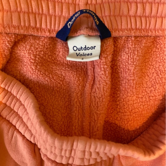 Good Condition Outdoor Voices Nimbus Sweatpant in Pink Punch, size Small - Picture 4 of 4